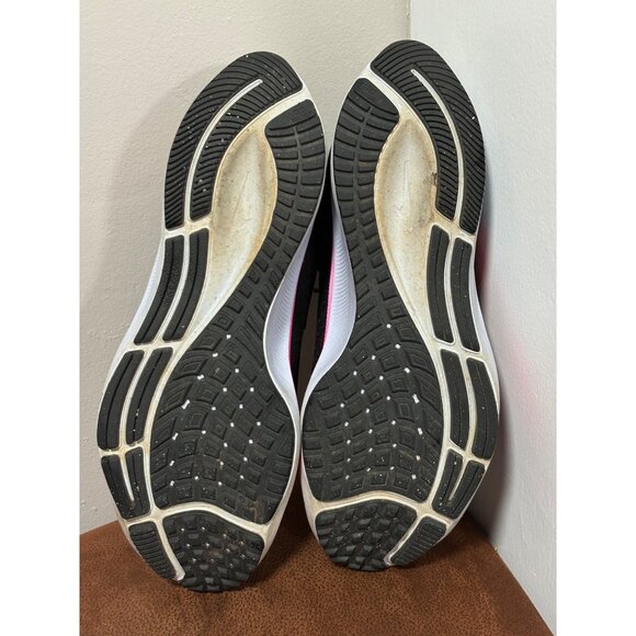 NIKE MEN'S AIR ZOOM PEGASUS 38 RUNNING ATHLETIC TRAINING SHOES SIZE 7.5 BLACK - Picture 8 of 9